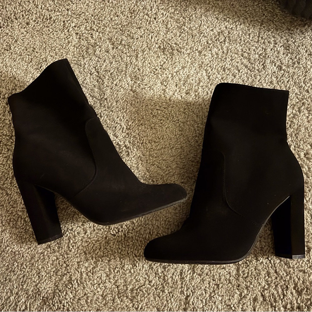 Black booties